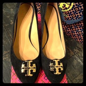 Brand new, never worn, beautiful Tory Burch wedges